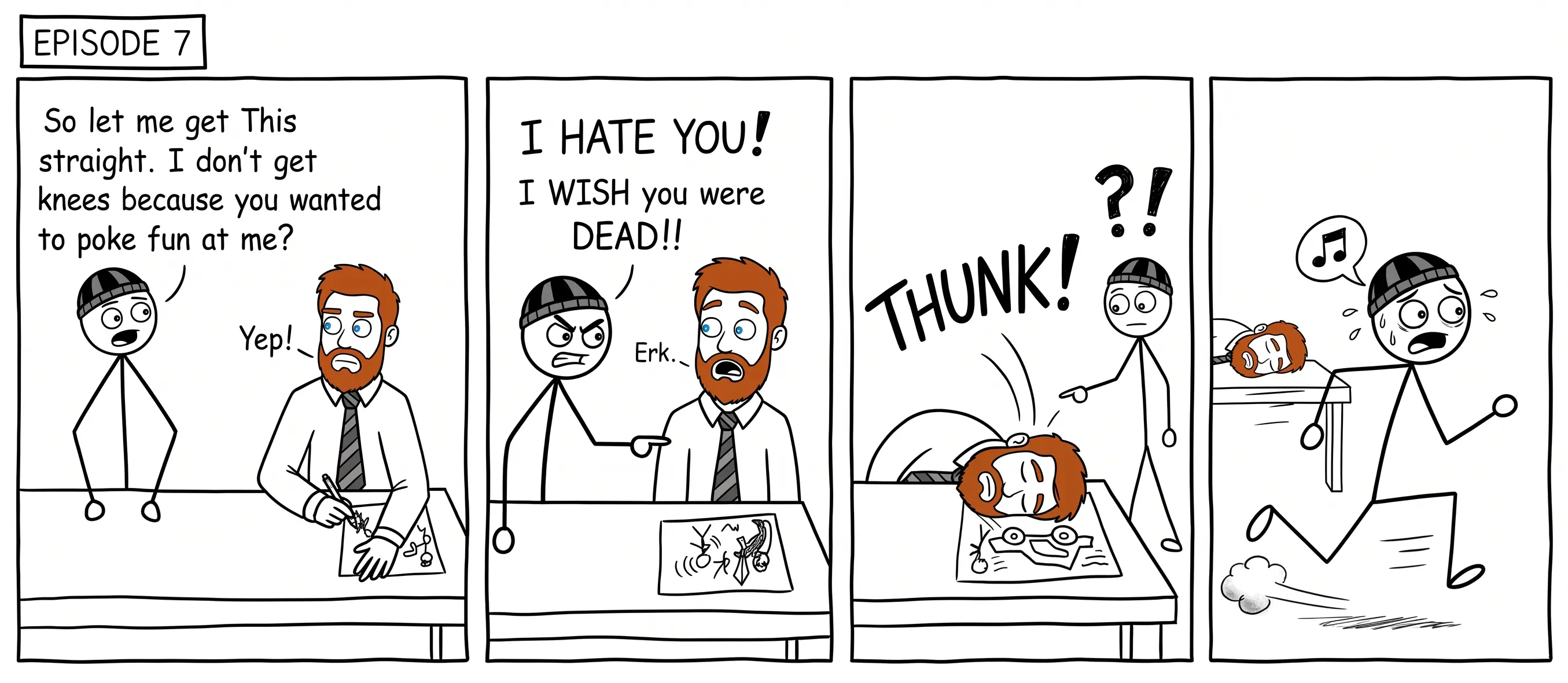 Comic strip, Episode 7