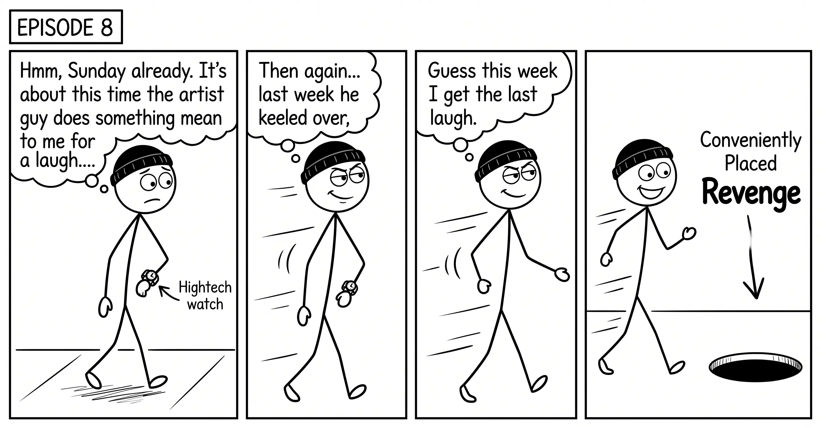 Comic strip, Episode 8